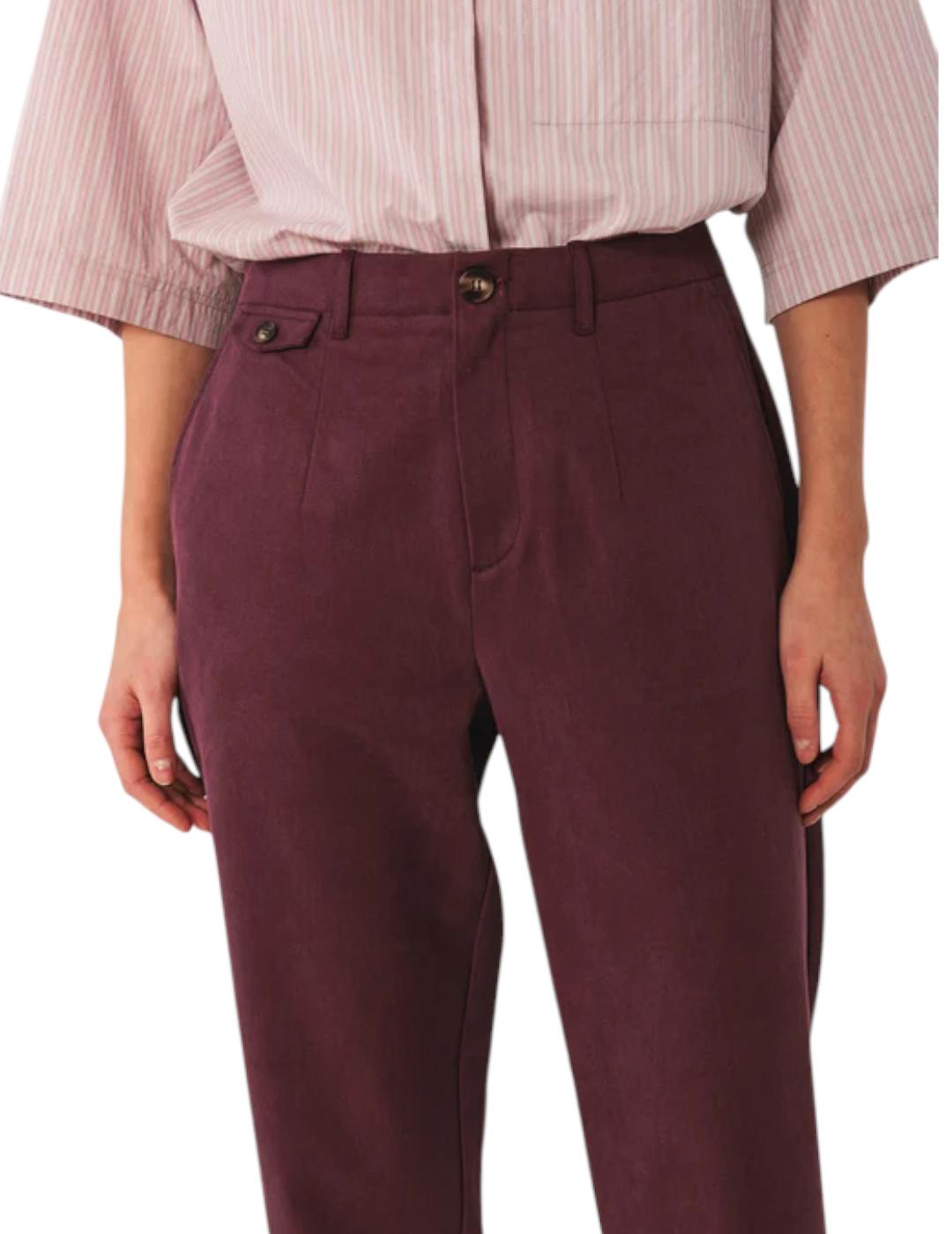 Pantalón Indi&cold Chino Lucas Berenjena