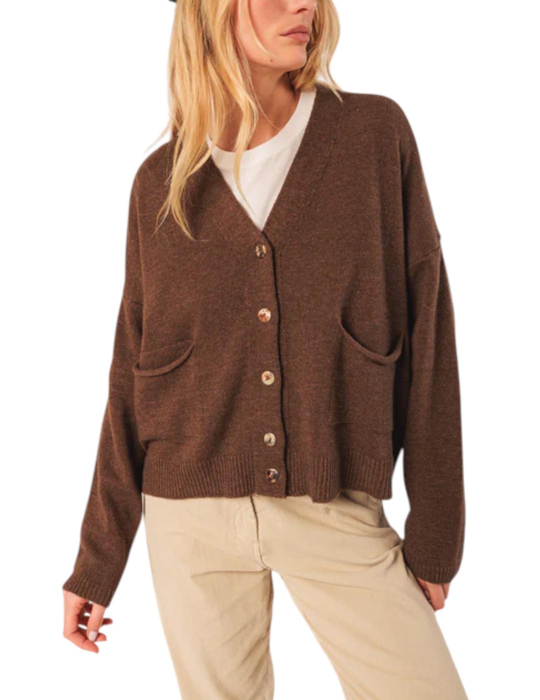 Chaqueta Indi&cold Cashmere Topo