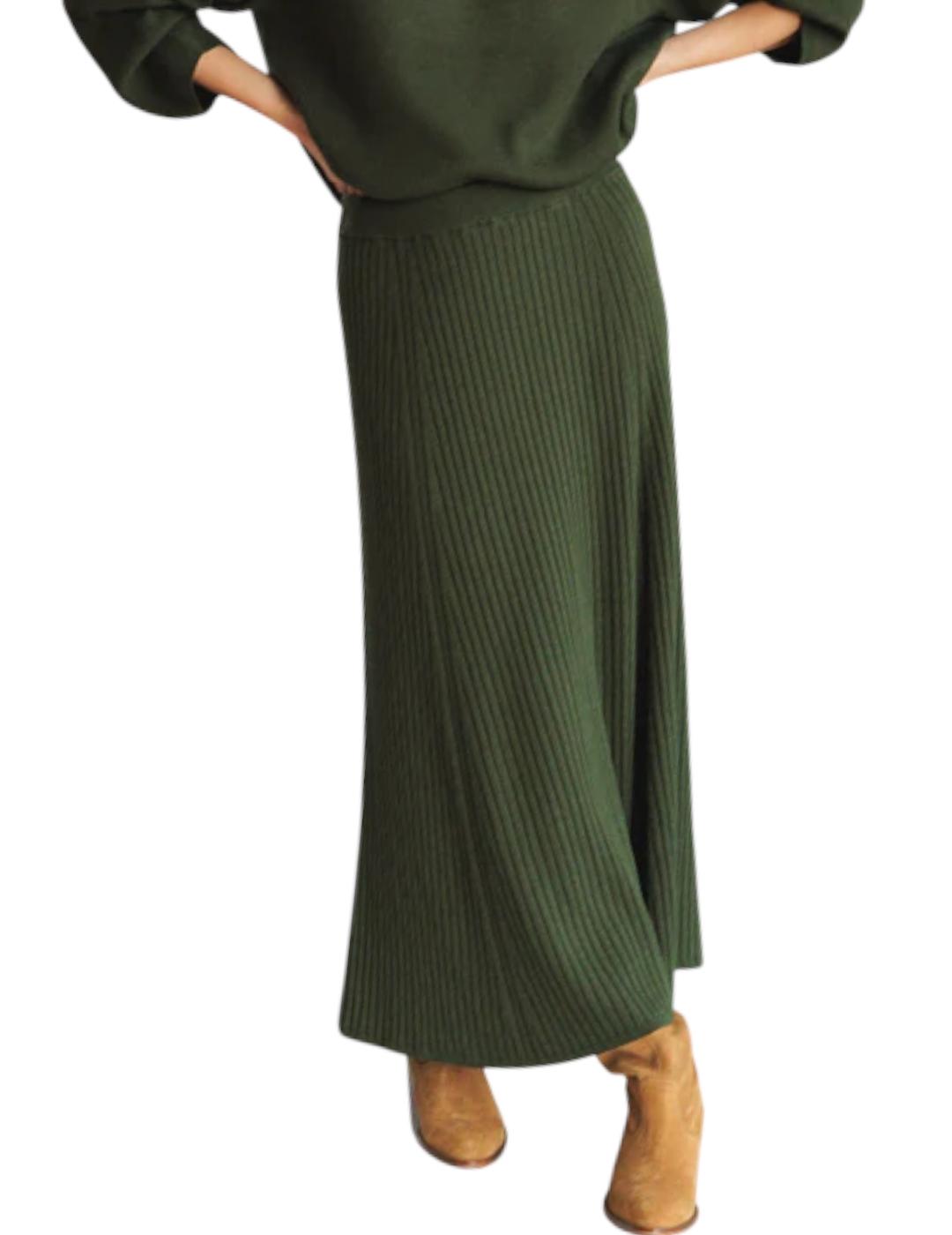 Falda Indi&cold Punto Khaki