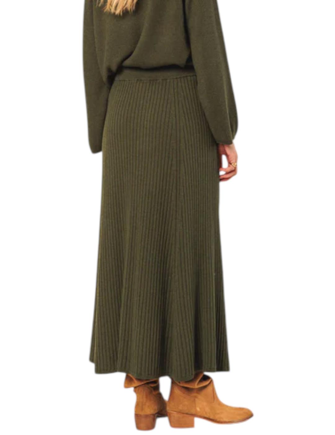 Falda Indi&cold Punto Khaki