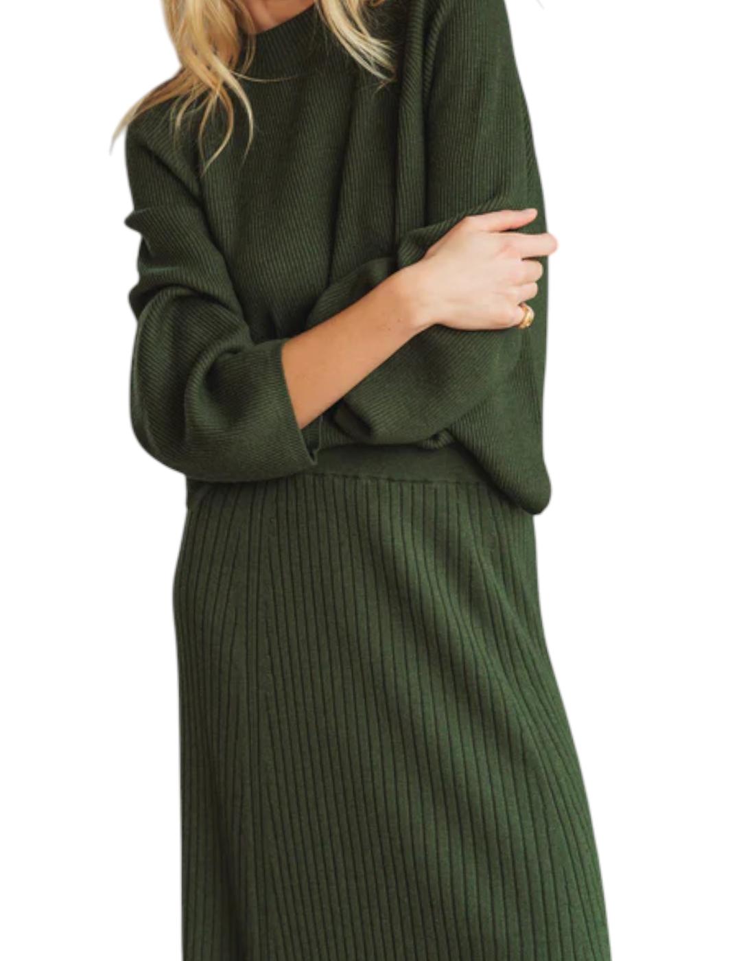 Falda Indi&cold Punto Khaki