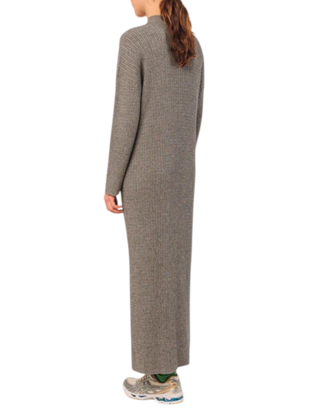Vestido Indi&cold Ochos Gris Vigoré