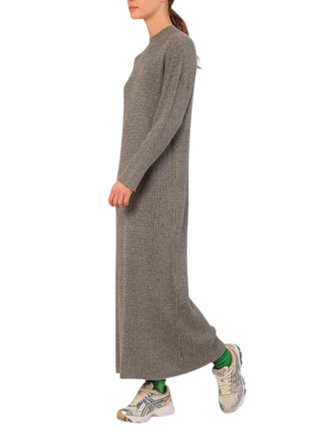 Vestido Indi&cold Ochos Gris Vigoré
