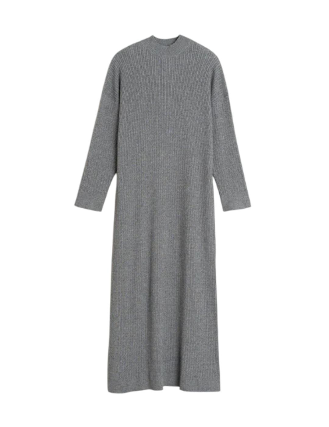 Vestido Indi&cold Ochos Gris Vigoré