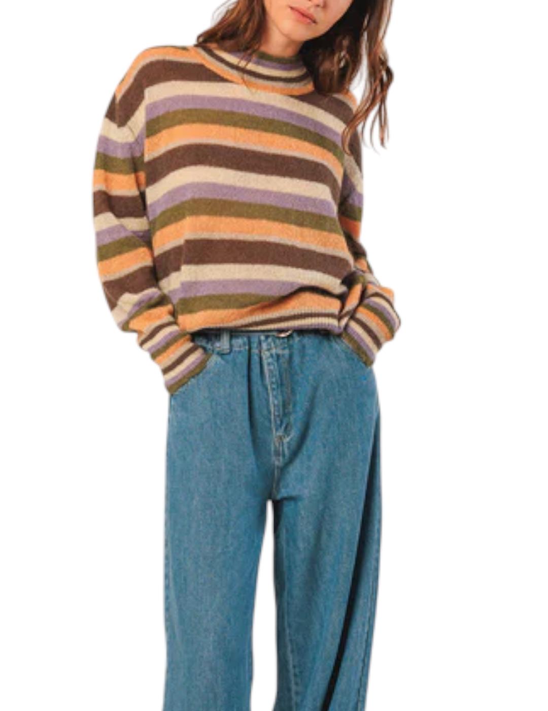 Jersey Indi&cold Multicolor Verde