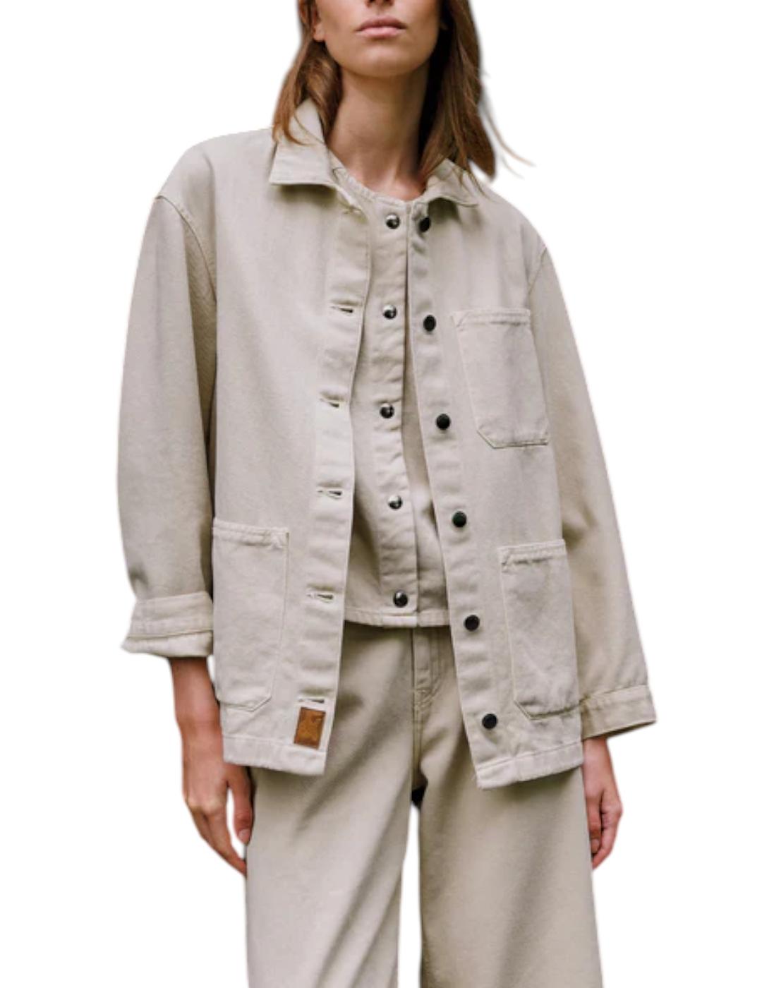 Sobrecamisa Indi&cold Sarga Crema