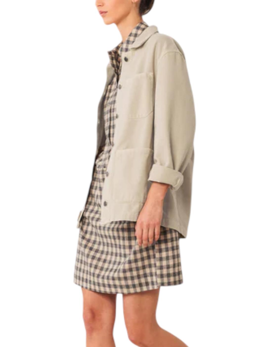 Sobrecamisa Indi&cold Sarga Crema