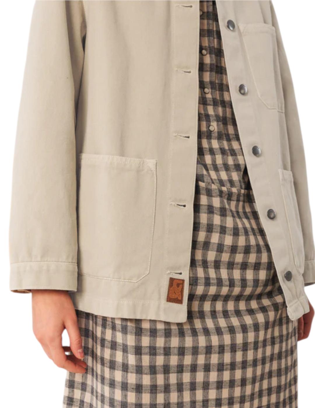 Sobrecamisa Indi&cold Sarga Crema