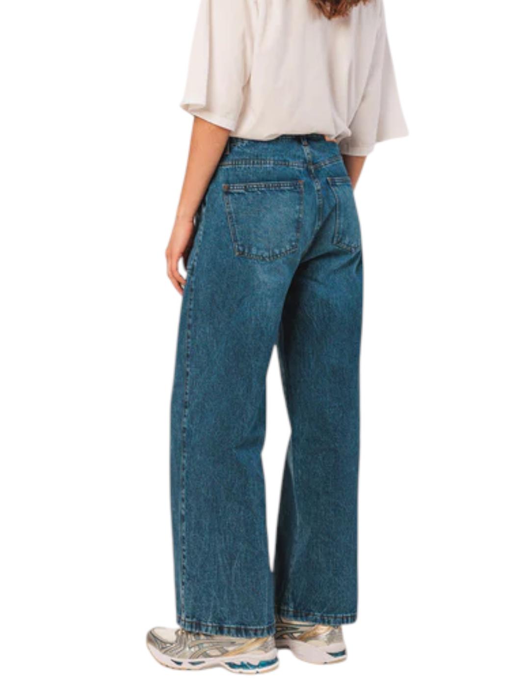 Pantalón Indi&cold Denim Lavado Tejano