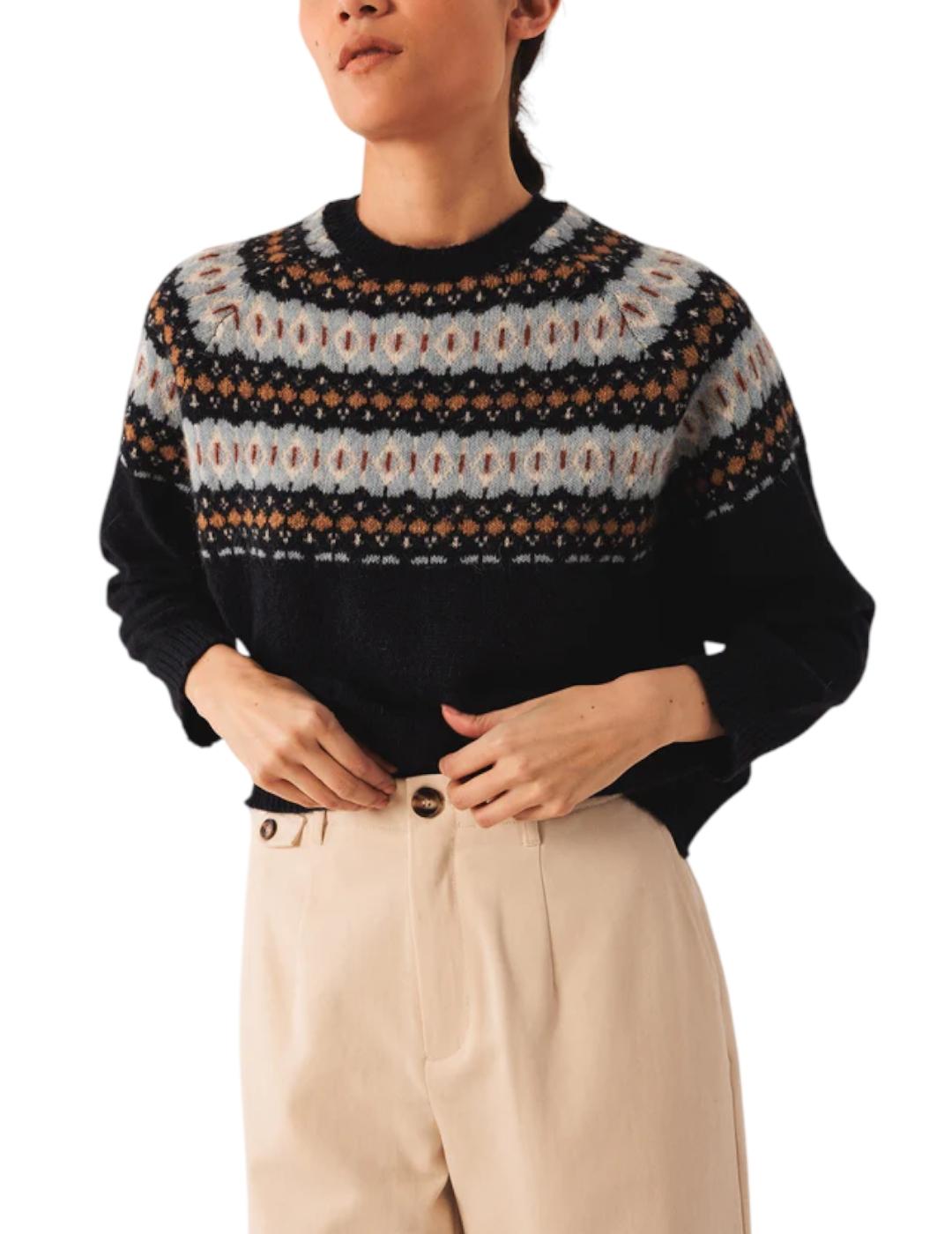 Jersey Indi&cold Jacquard Marino