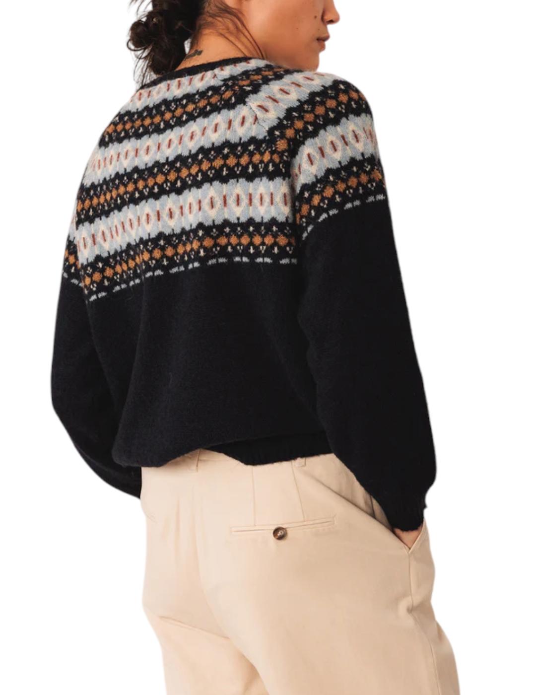 Jersey Indi&cold Jacquard Marino