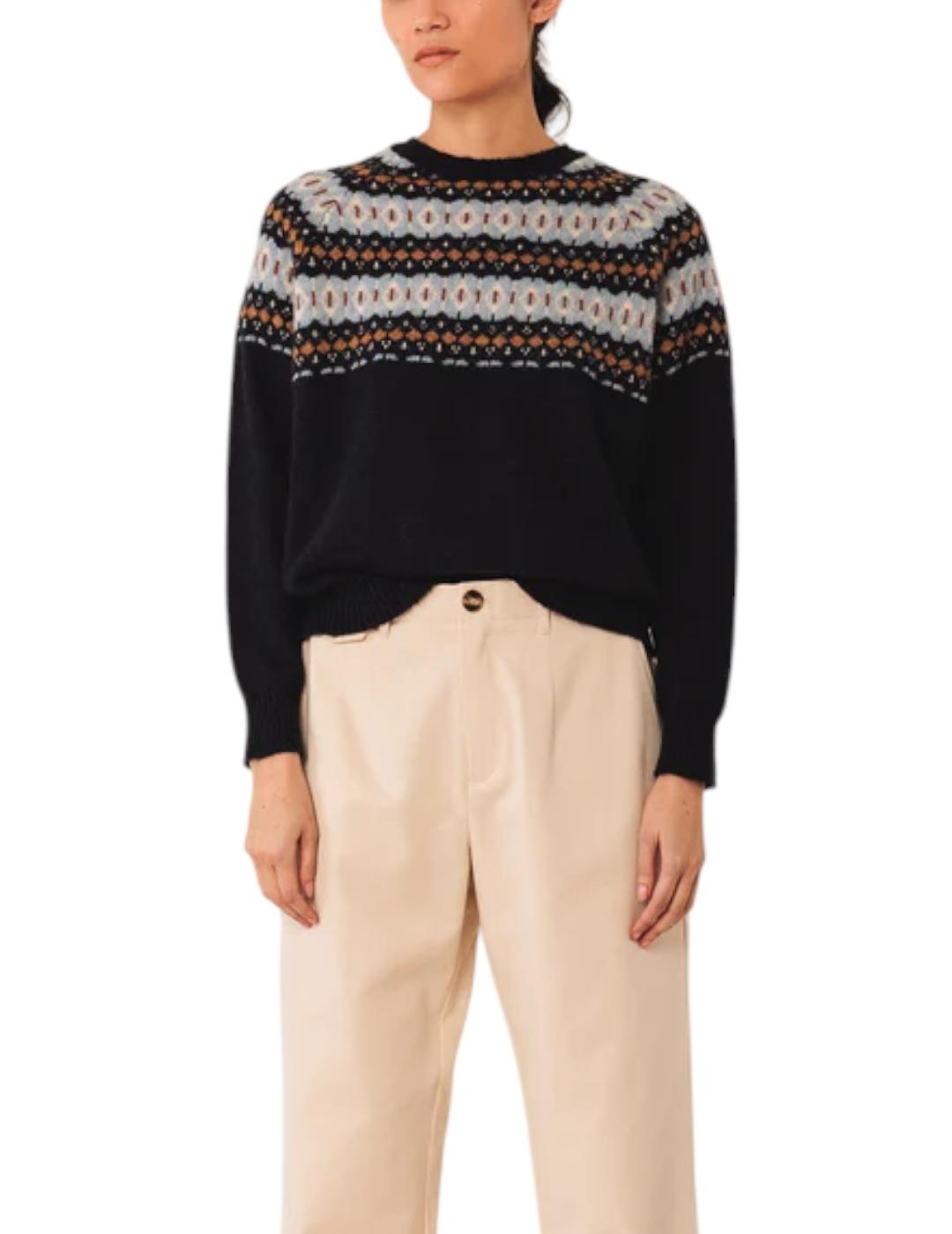 Jersey Indi&cold Jacquard Marino