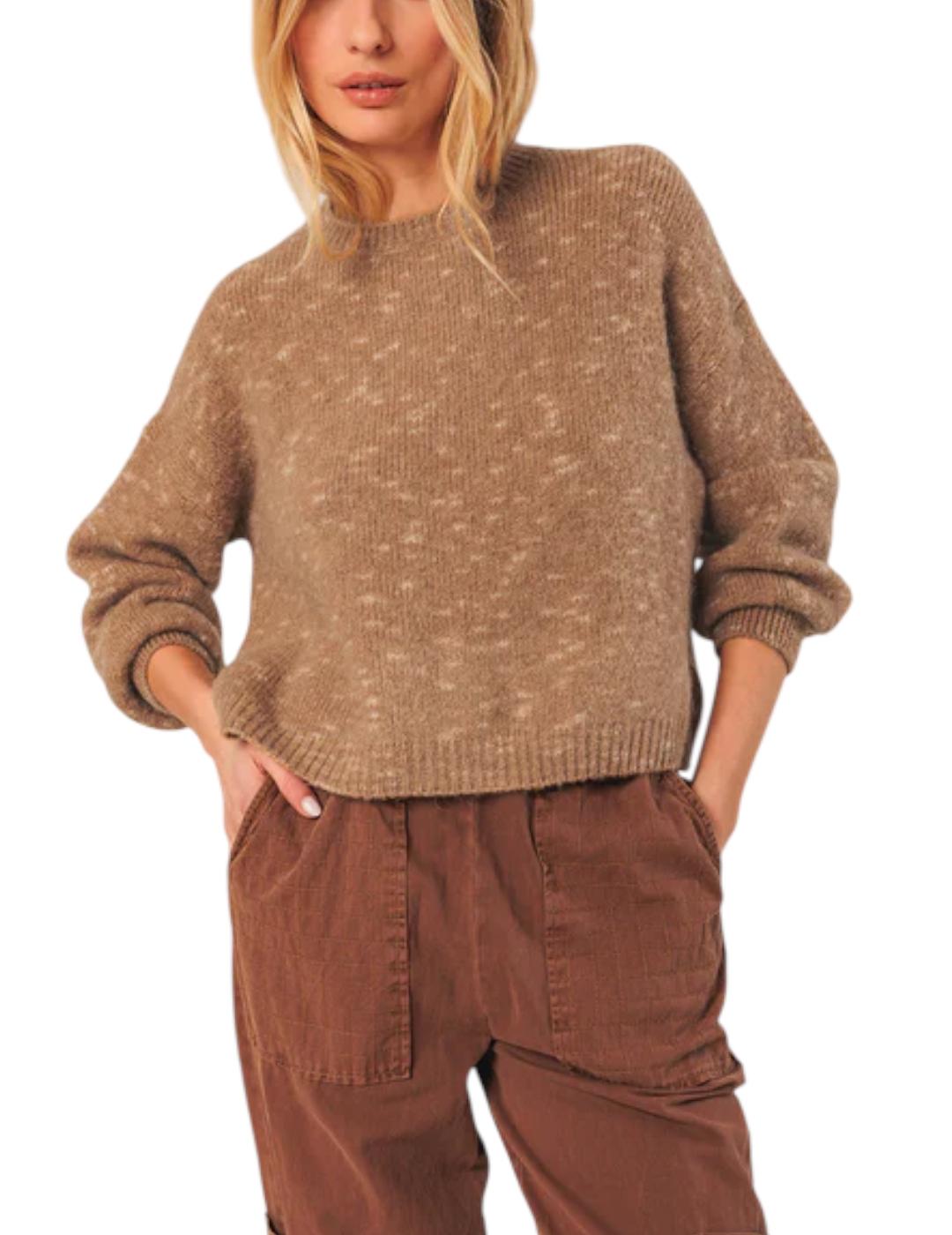 Jersey Indi&cold Crop Berenjena