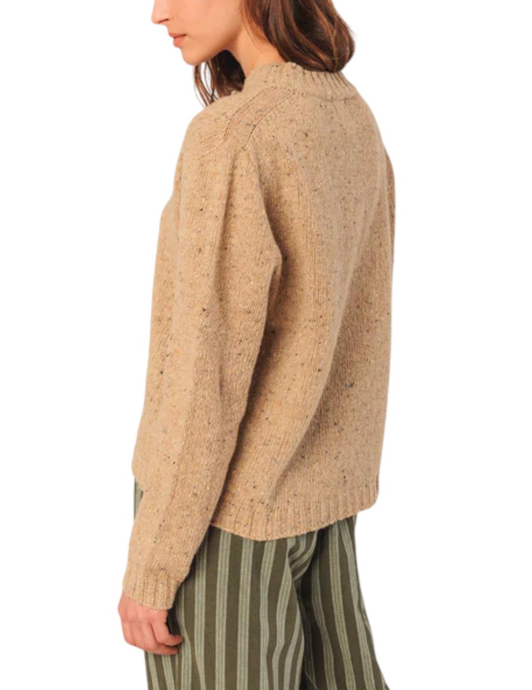 Jersey Indi&cold Lana Neps Beige