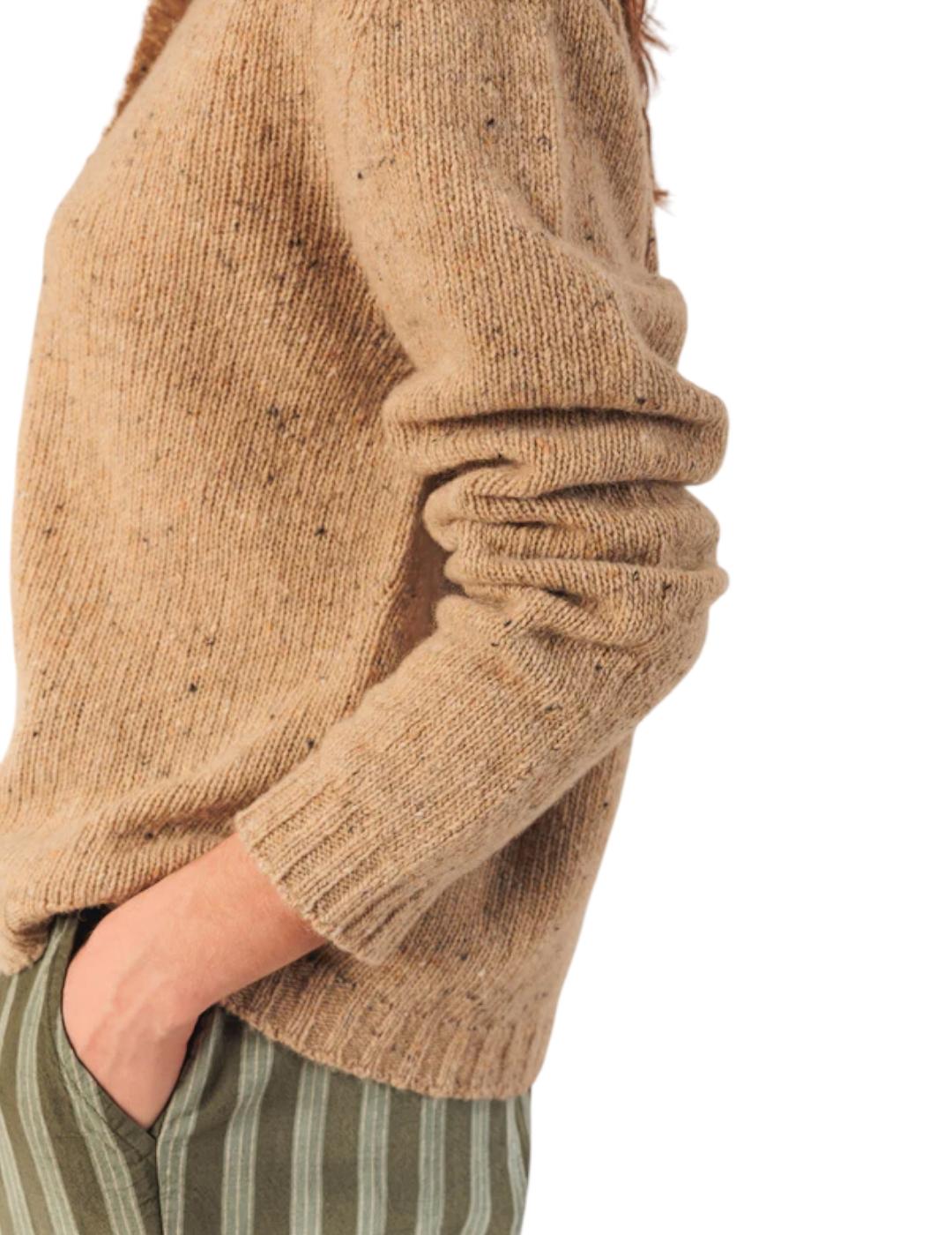 Jersey Indi&cold Lana Neps Beige