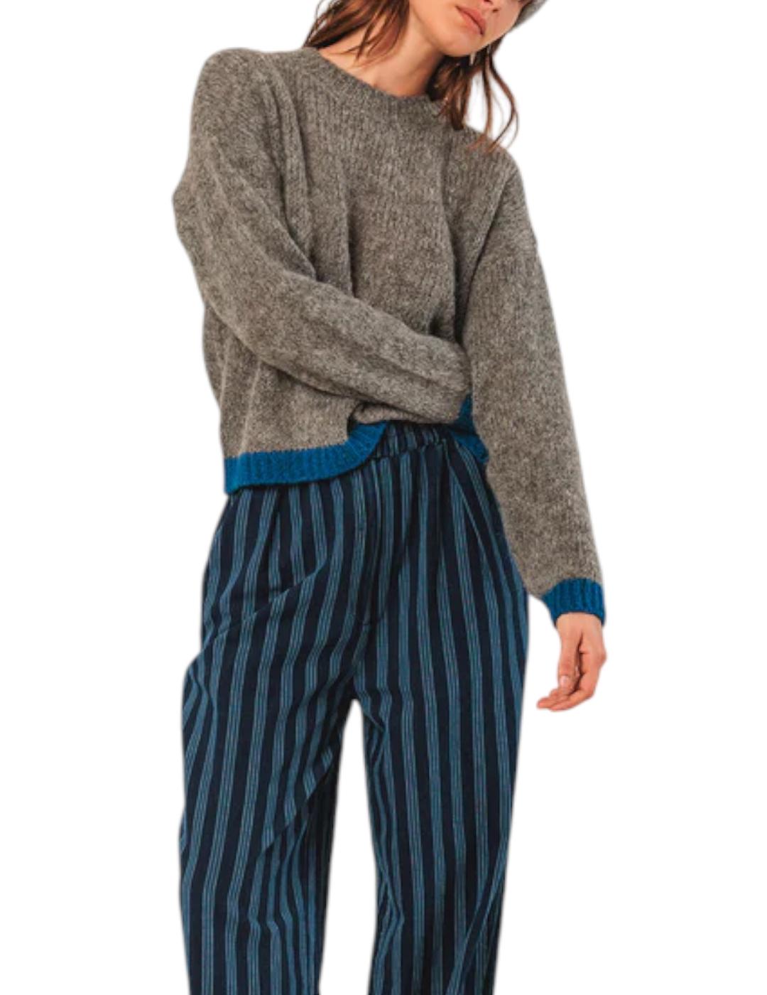 Jersey Indi&cold Bicolor Marengo