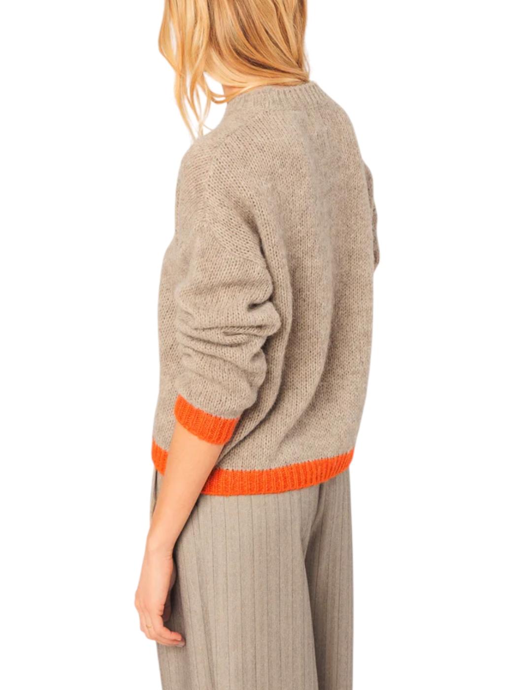 Jersey Indi&cold Bicolor Beige