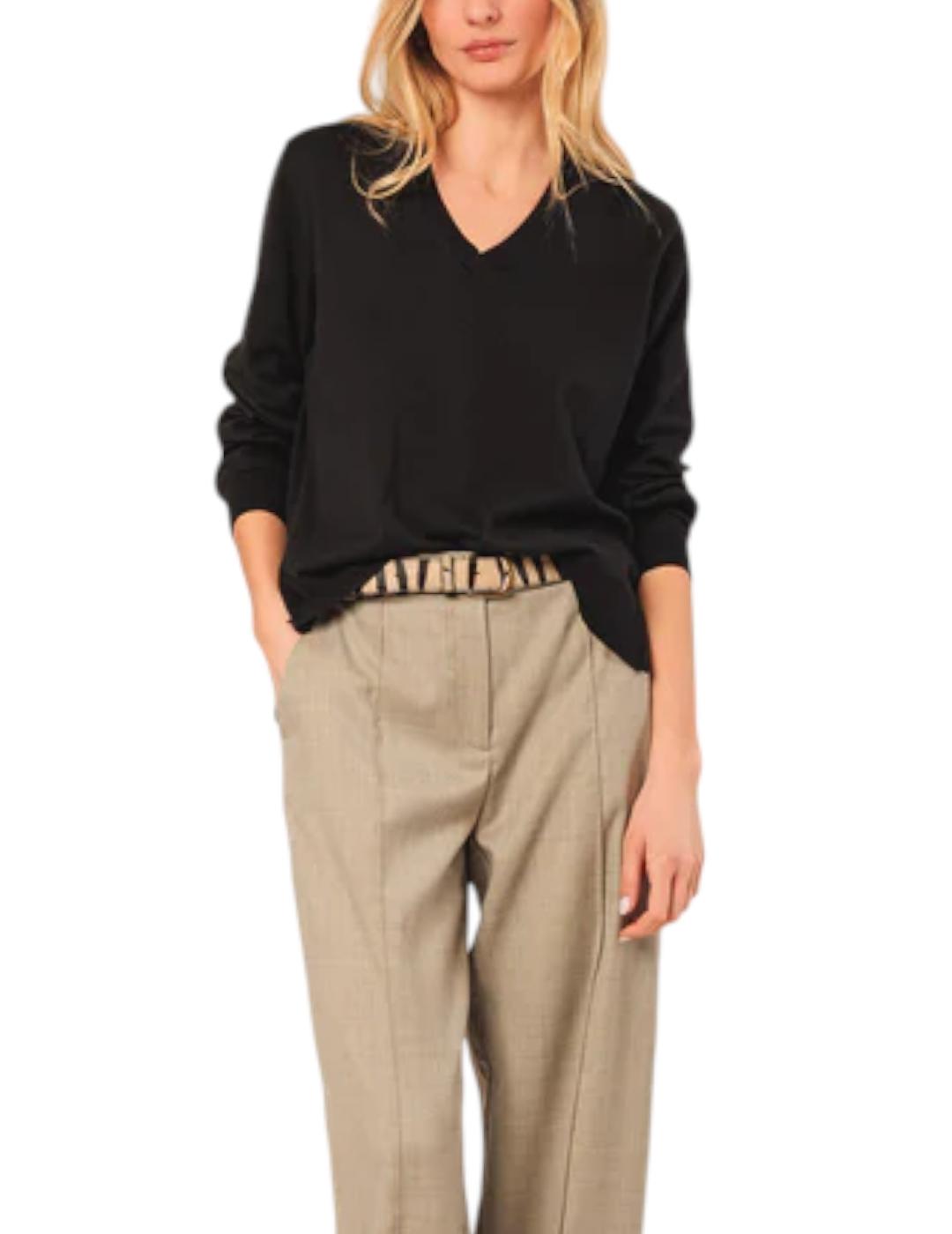 Jersey Indi&cold Básico Algodón Tabaco