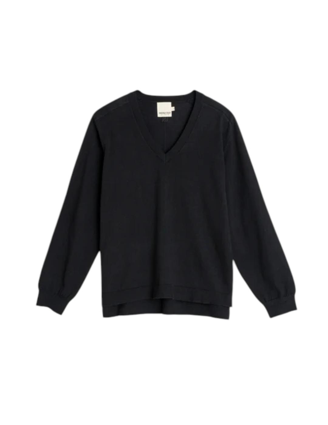 Jersey Indi&cold Basico Algodón Negro