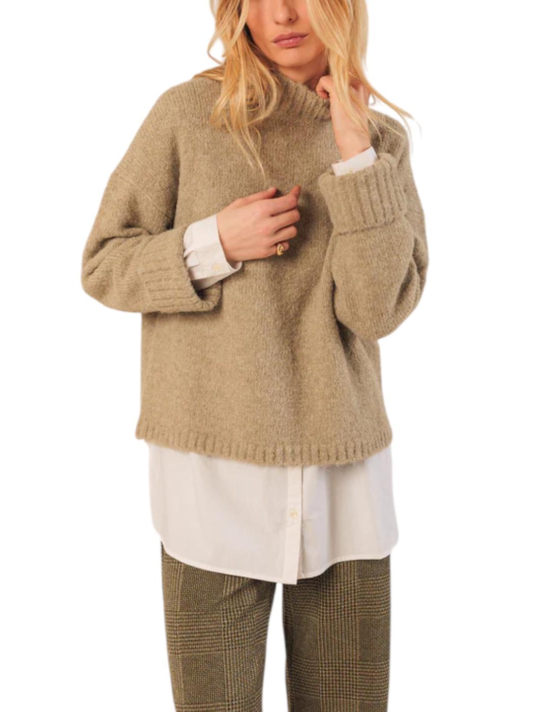 Jersey Indi&cold Cuello Alto Aloe