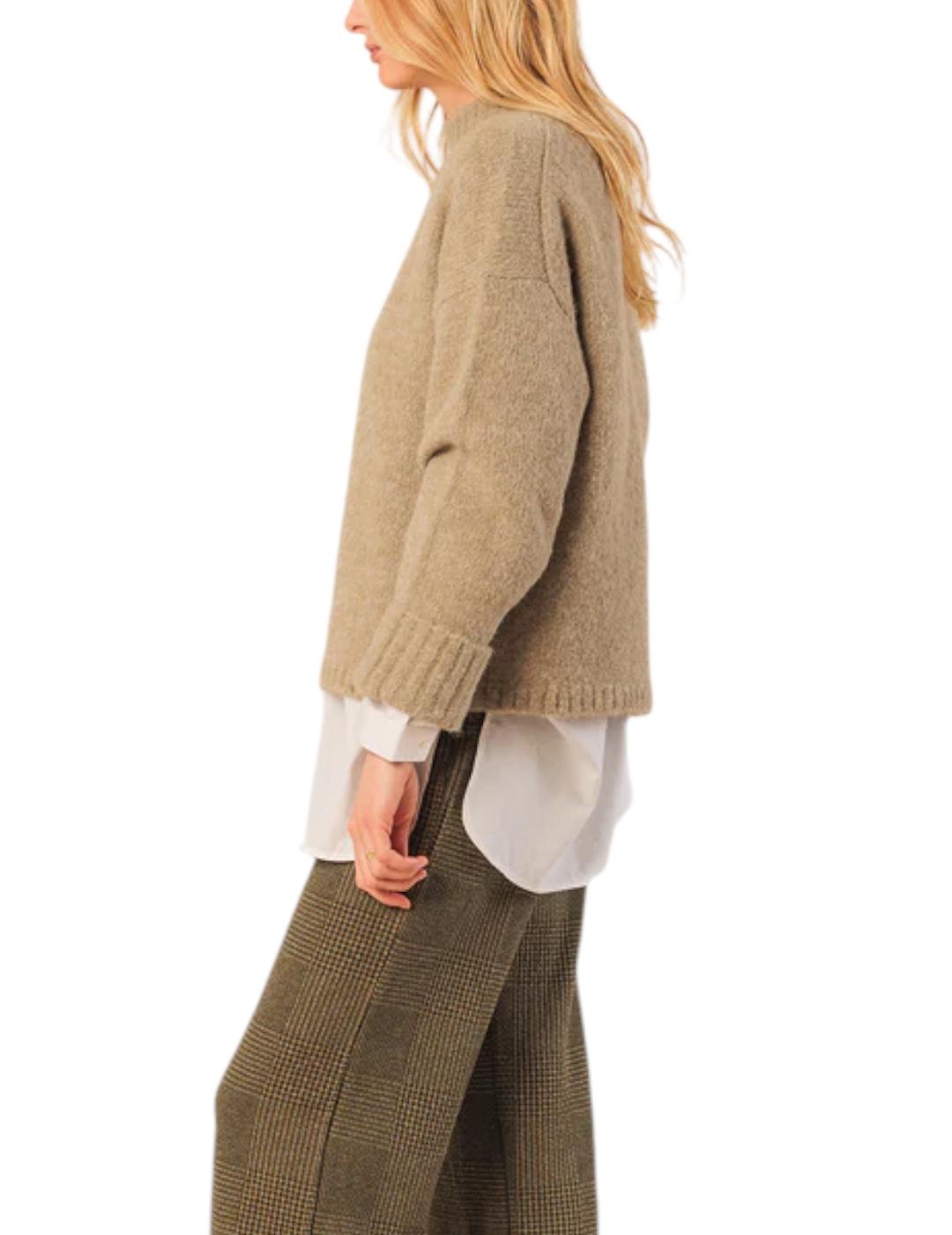 Jersey Indi&cold Cuello Alto Aloe