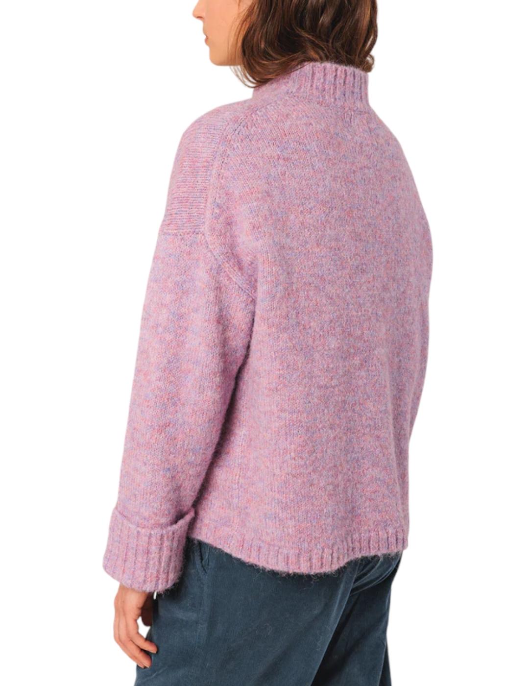 Jersey Indi&cold Cuello Alto Malva