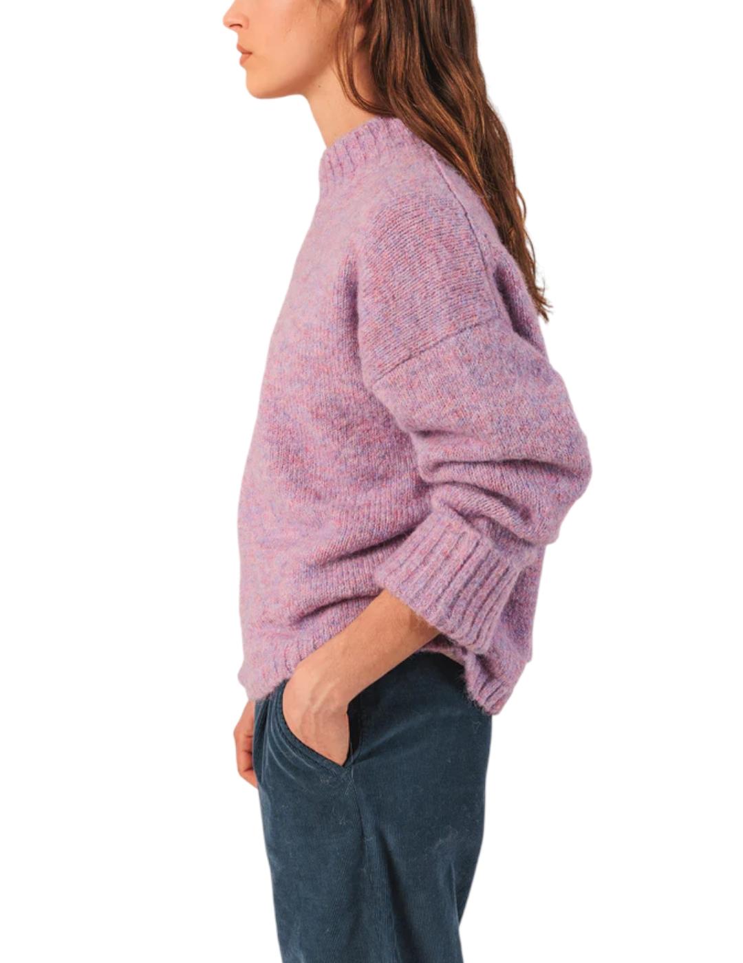 Jersey Indi&cold Cuello Alto Malva