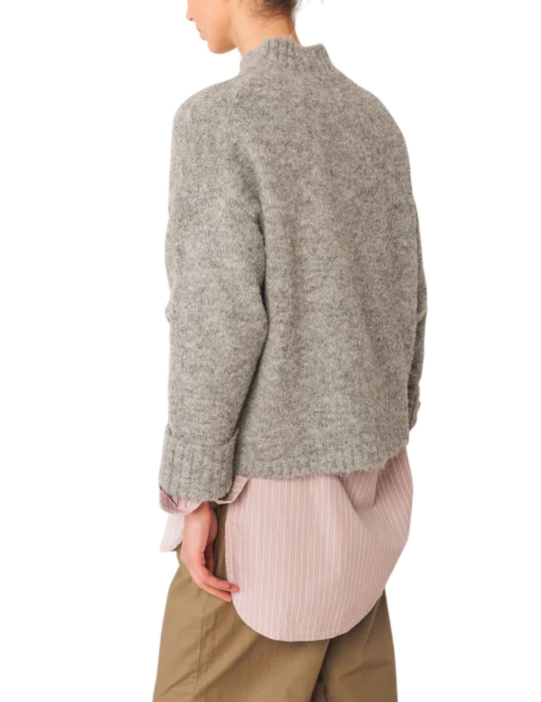 Jersey Indi&cold Cuello Alto Gris Vigoré