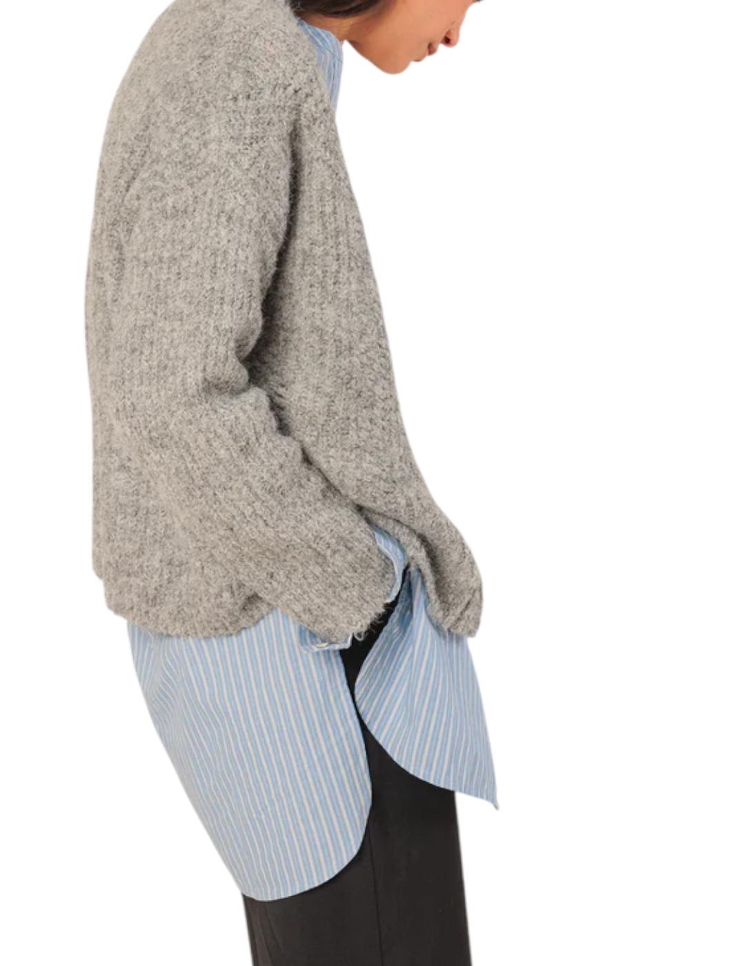 Chaqueta Indi&cold Desagujados Gris Vigoré