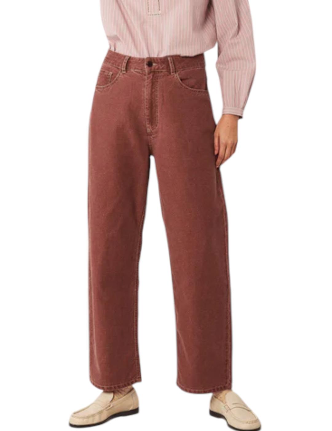 Pantalón Indi&cold Sarga Cereza