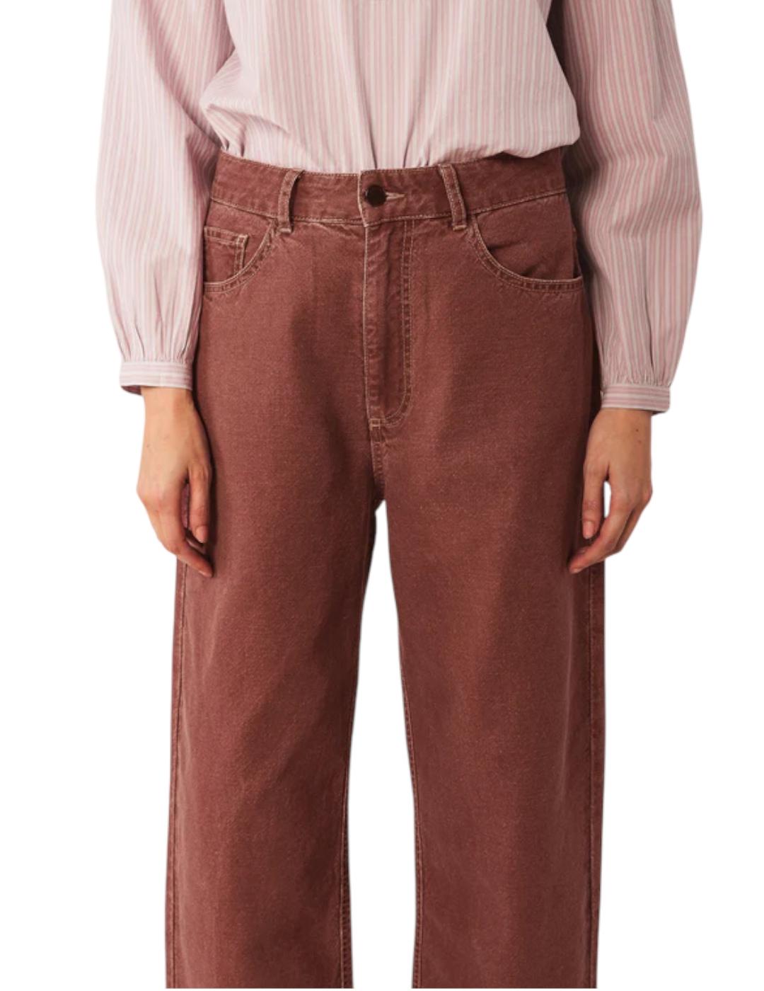 Pantalón Indi&cold Sarga Cereza