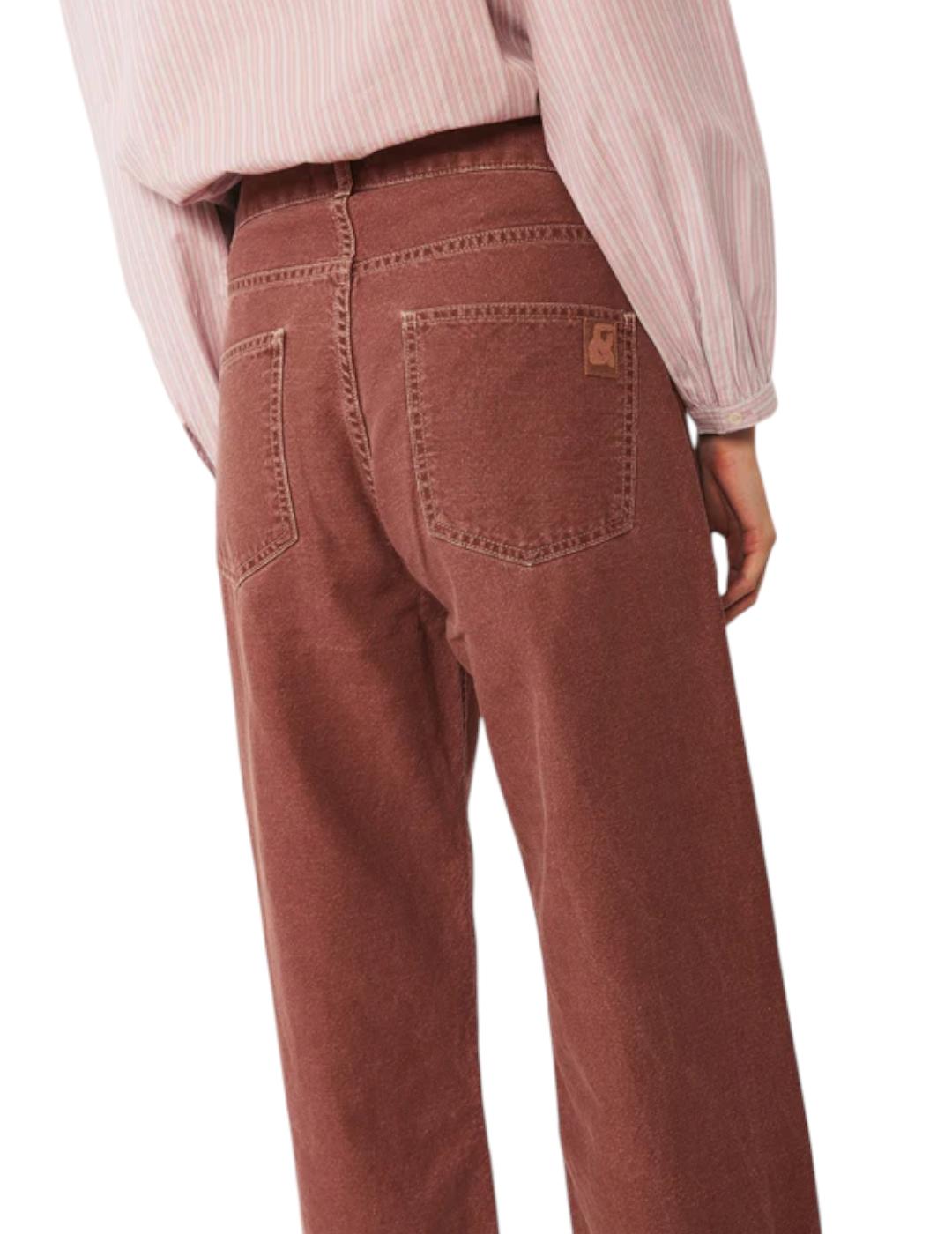 Pantalón Indi&cold Sarga Cereza