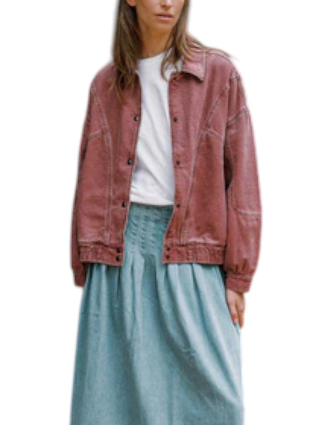 Cazadora Indi&cold Sarga Cereza