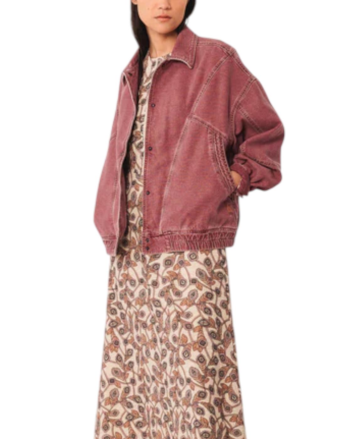 Cazadora Indi&cold Sarga Cereza