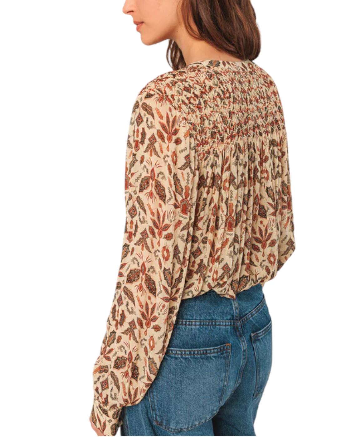 Camisa Indi&cold Smoke Lino