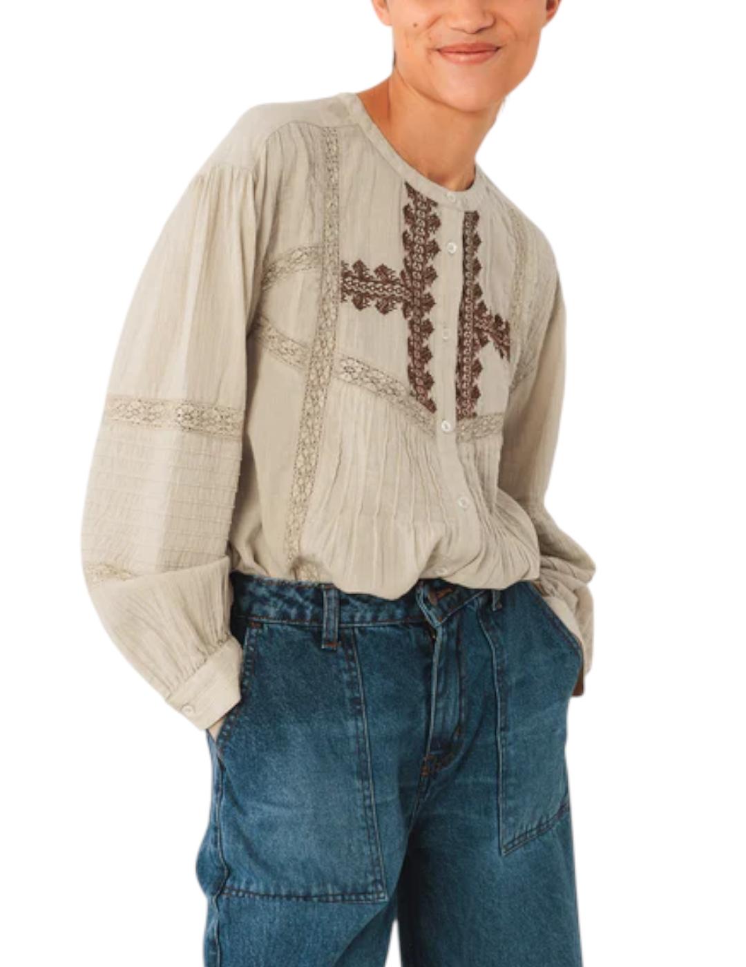 Camisa Indi&cold Etnica Piedra