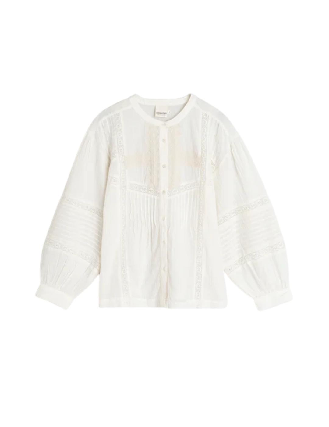 Camisa Indi&cold Etnica Blanco