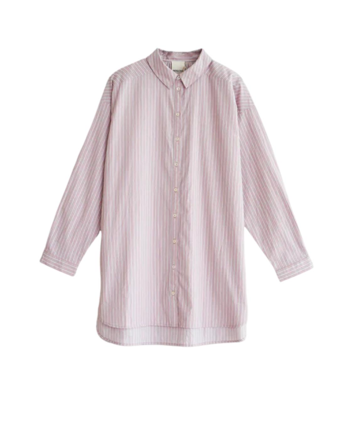 Camisa Indi&cold Rayas Malva