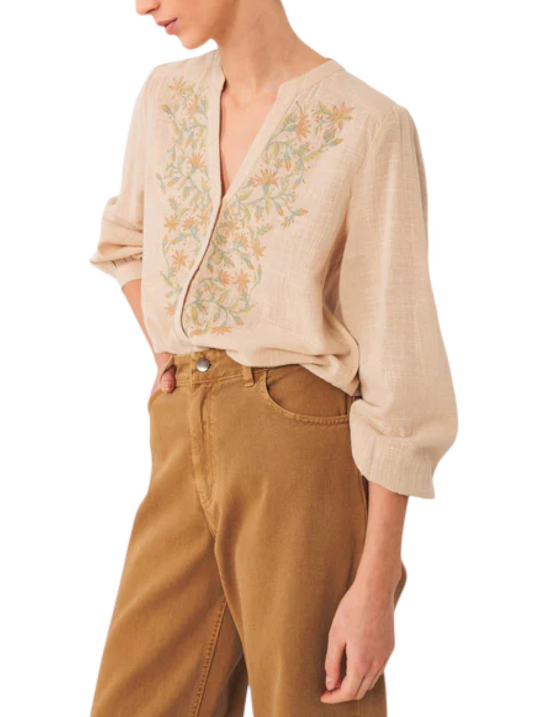 Camisa Indi&cold Bordados Piedra