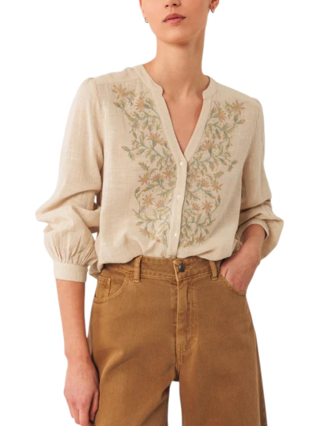 Camisa Indi&cold Bordados Piedra