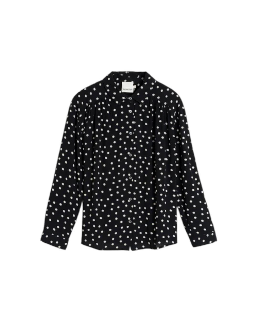 Camisa Indi&cold Bea Topos Negro