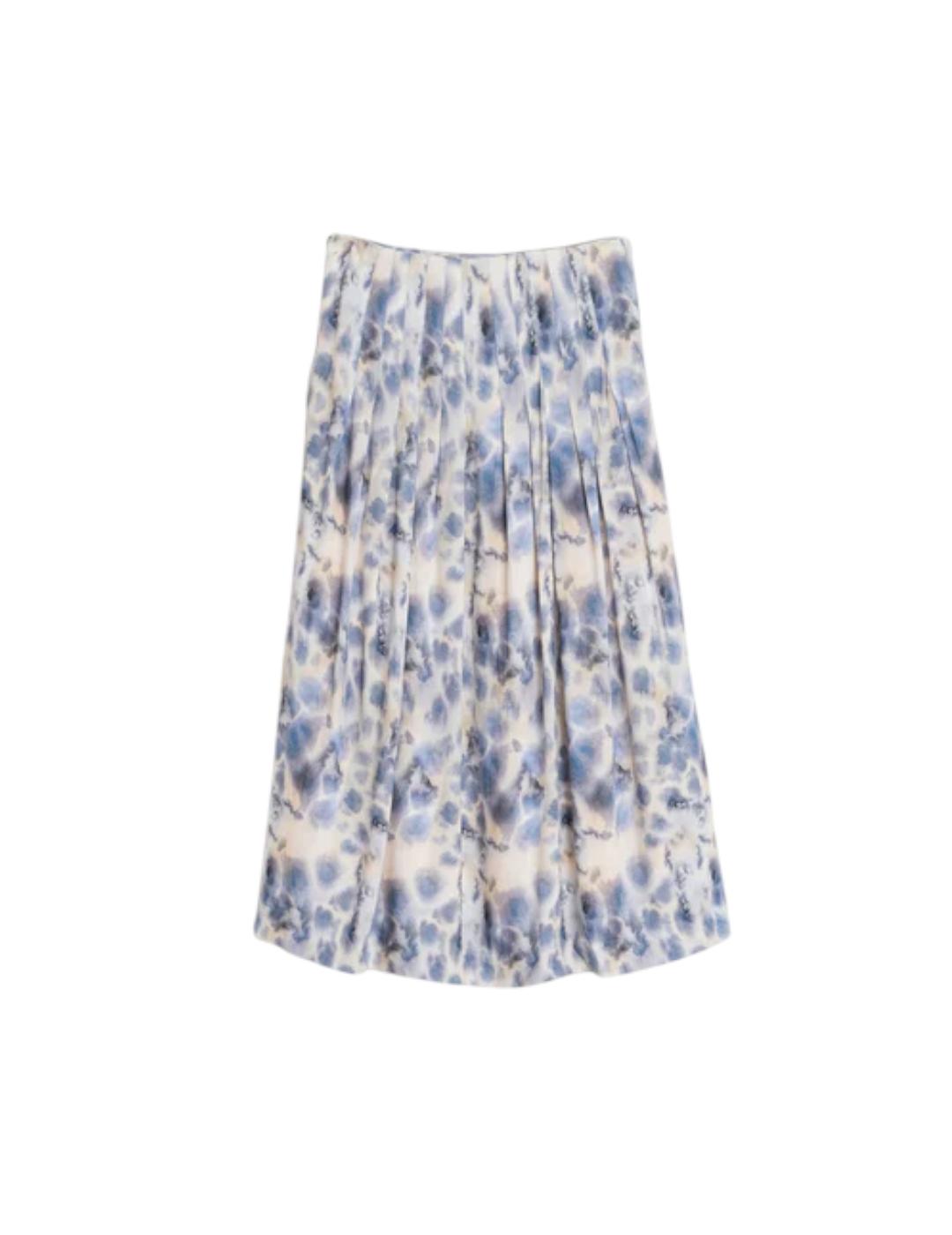 Falda Indi&cold Acuarelas Azul