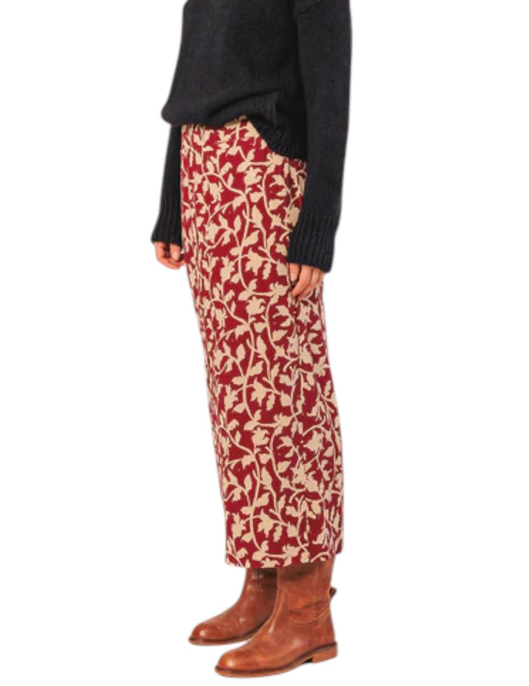 Falda Indi&cold Lapiz Cereza