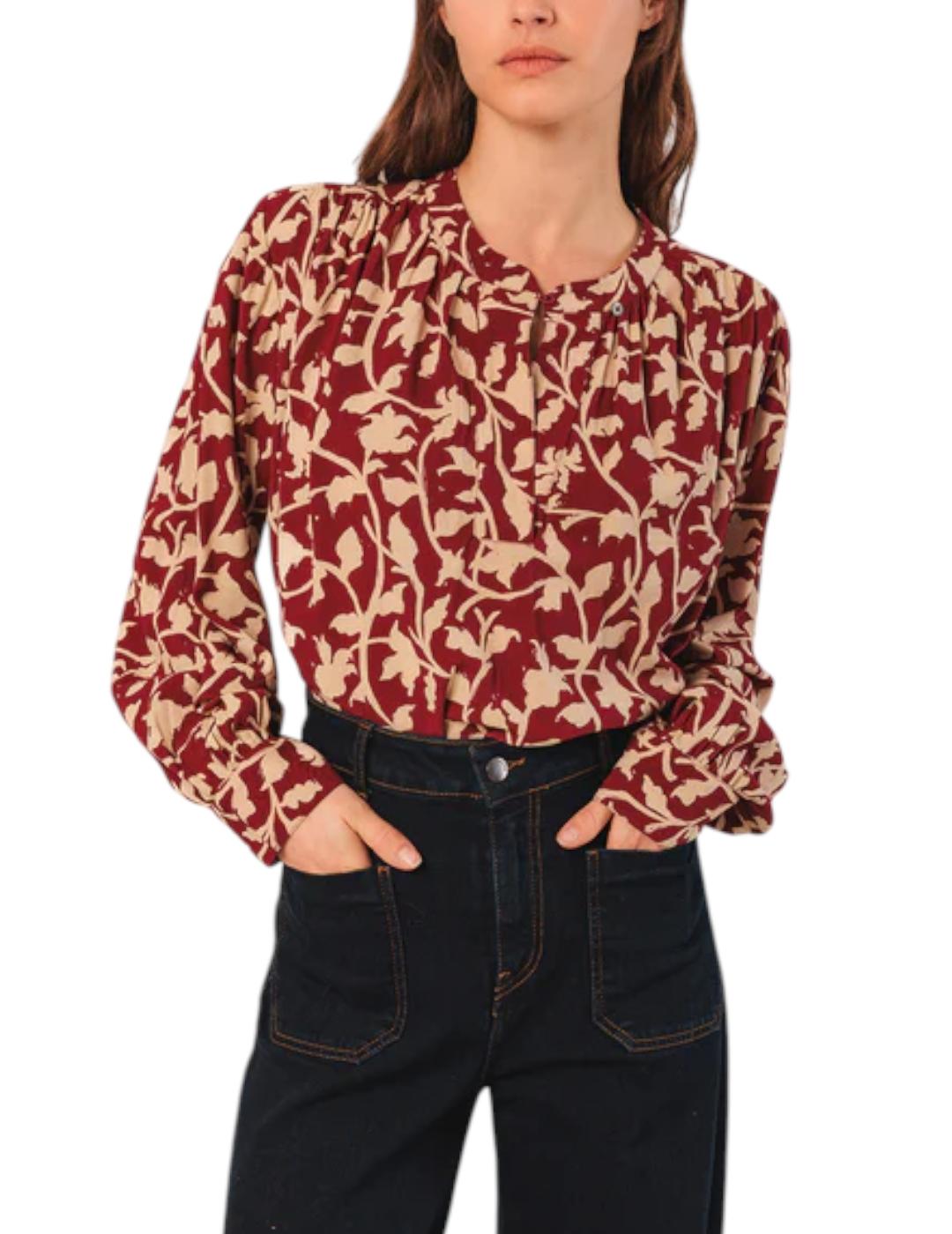 Blusa Indi&cold Estampada Cereza