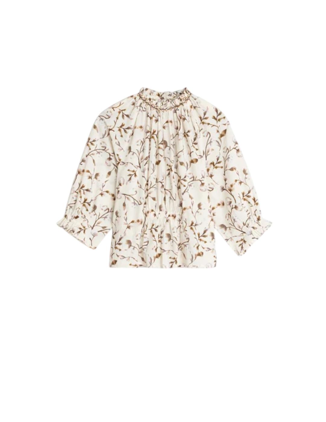 Blusa Indi&cold Engomada Marrón