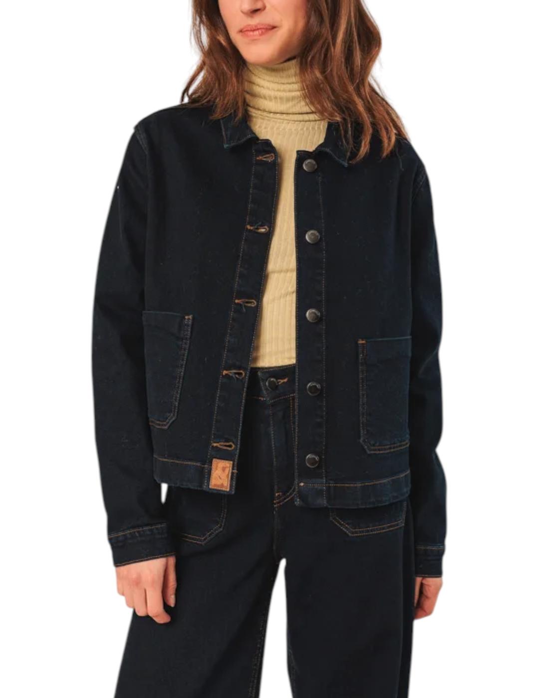 Cazadora Indi&cold Denim Navy