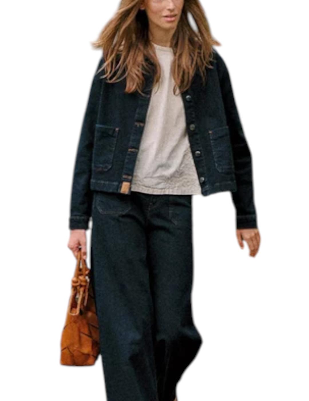 Cazadora Indi&cold Denim Navy