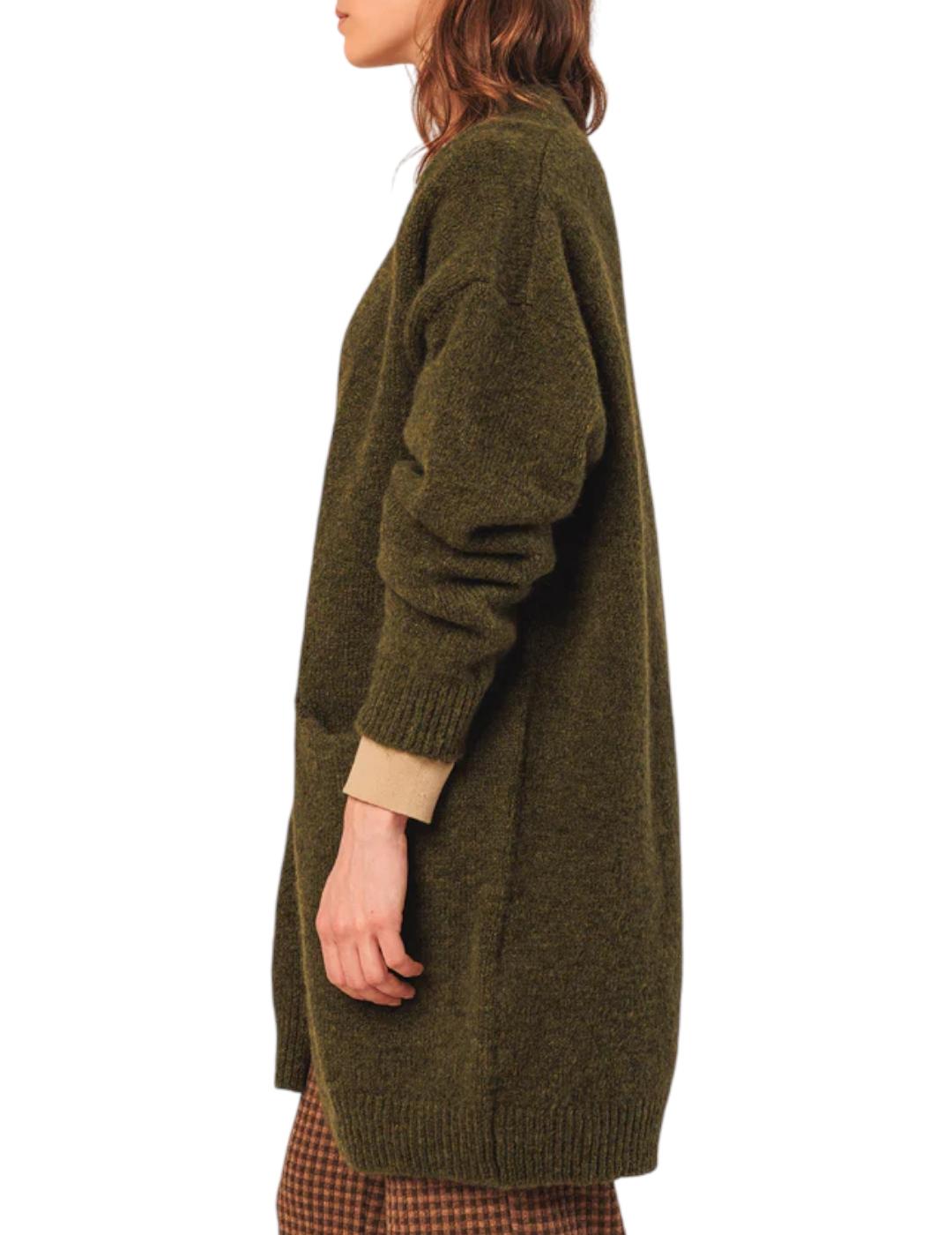 Chaqueta Indi&cold Mohair Khaki