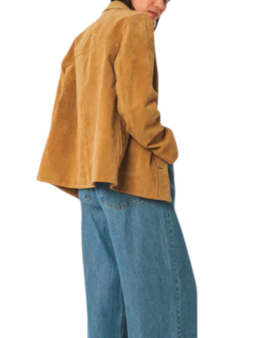 Chaqueta Indi&cold Ante Cuero