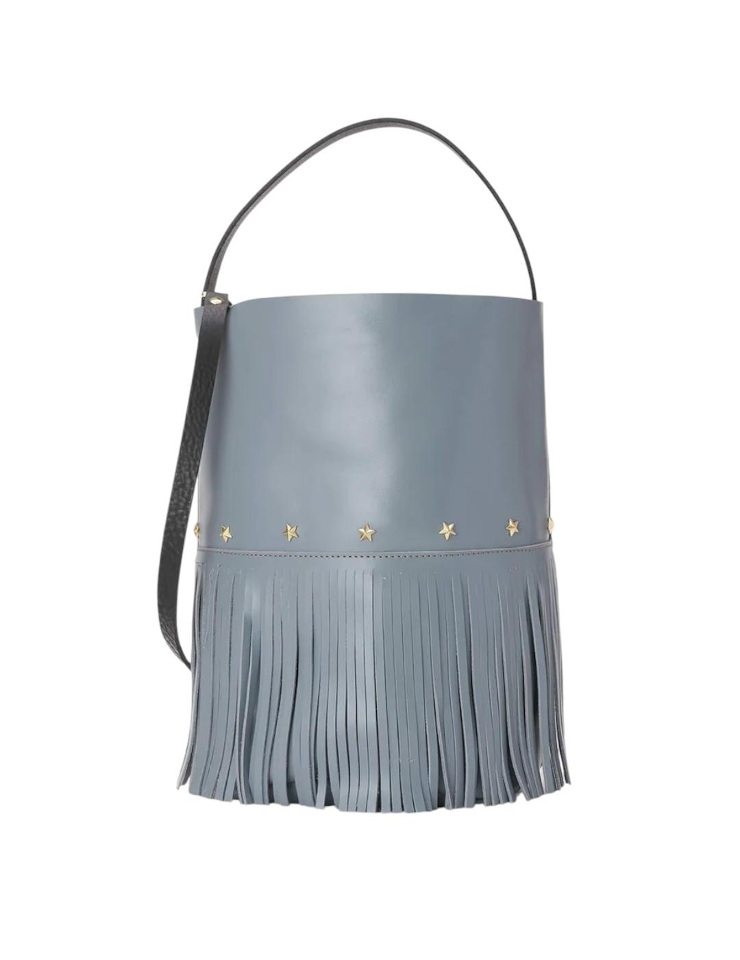 Bolso Mércules Racer Bucket Fringes Stormy